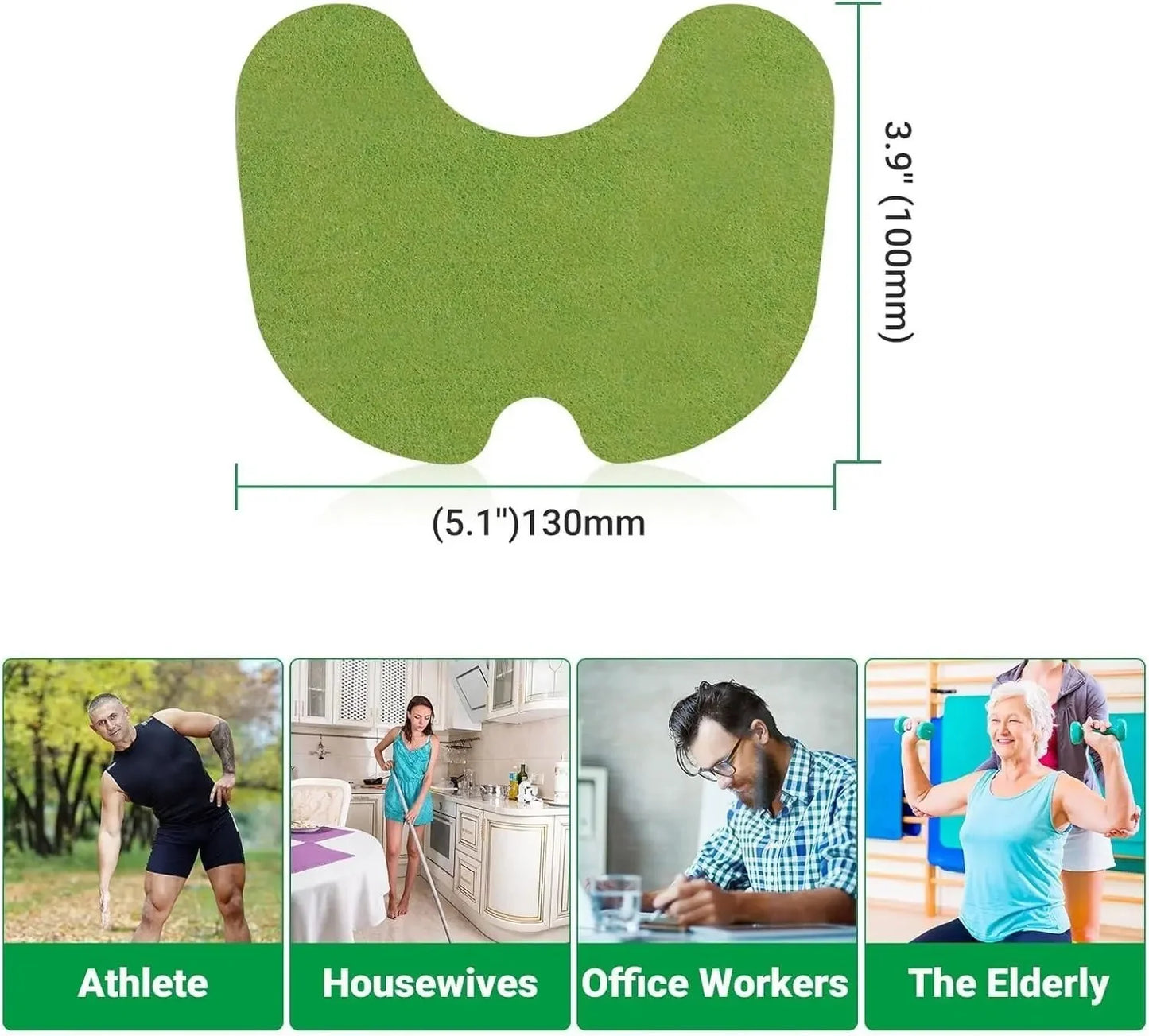 Natural Pain Relief Patches - Pack Of 10